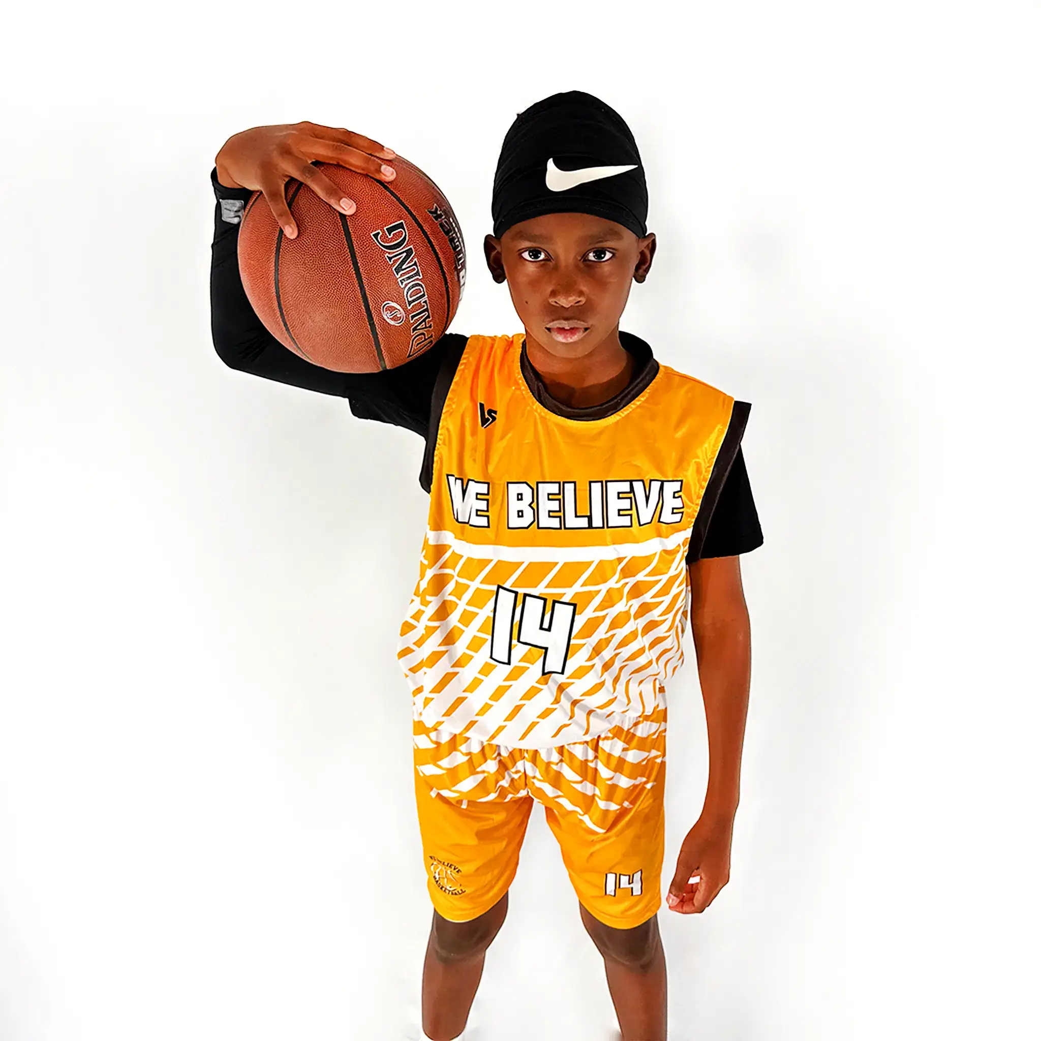 We Believe Basketball Uniform Front