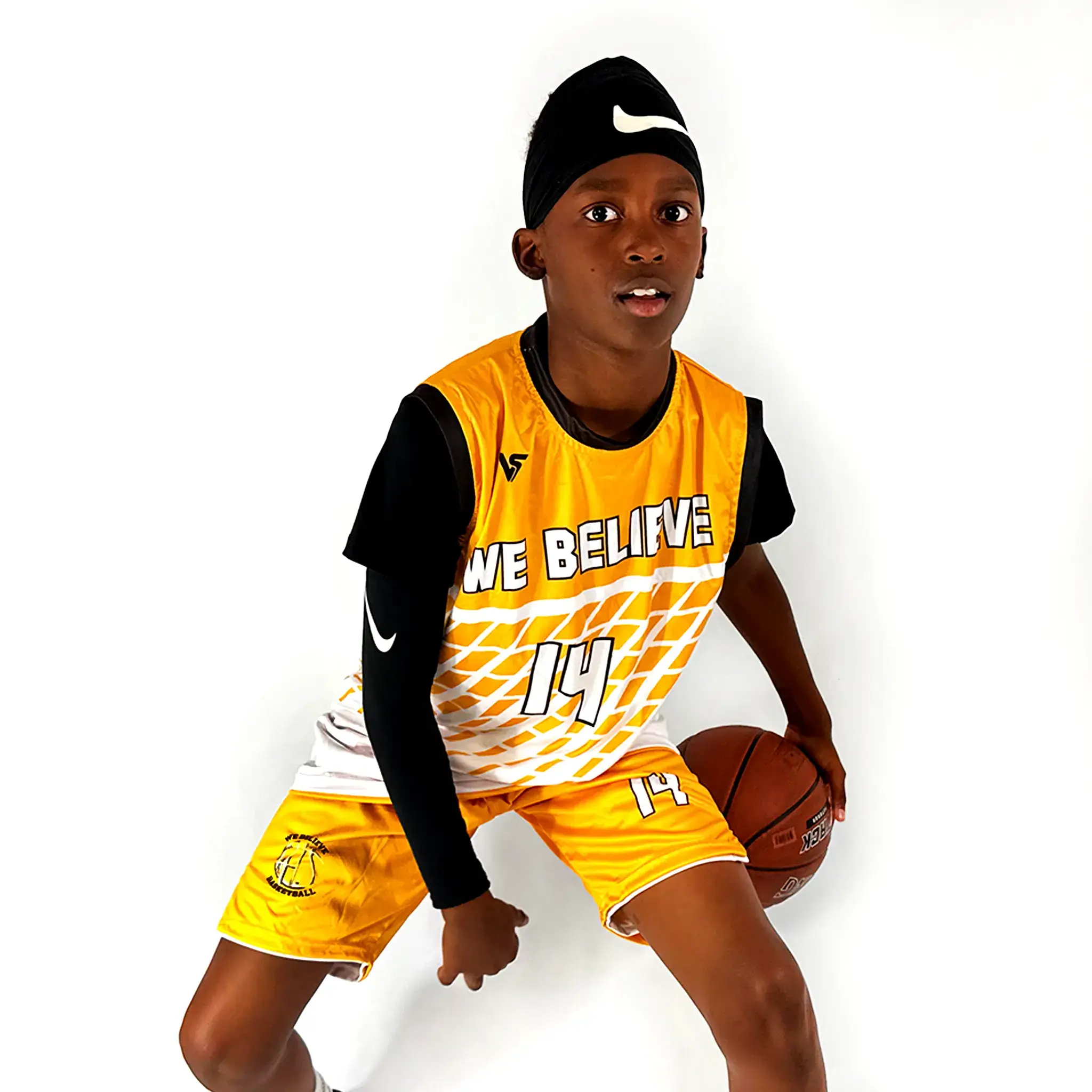 We Believe Basketball Uniform Front